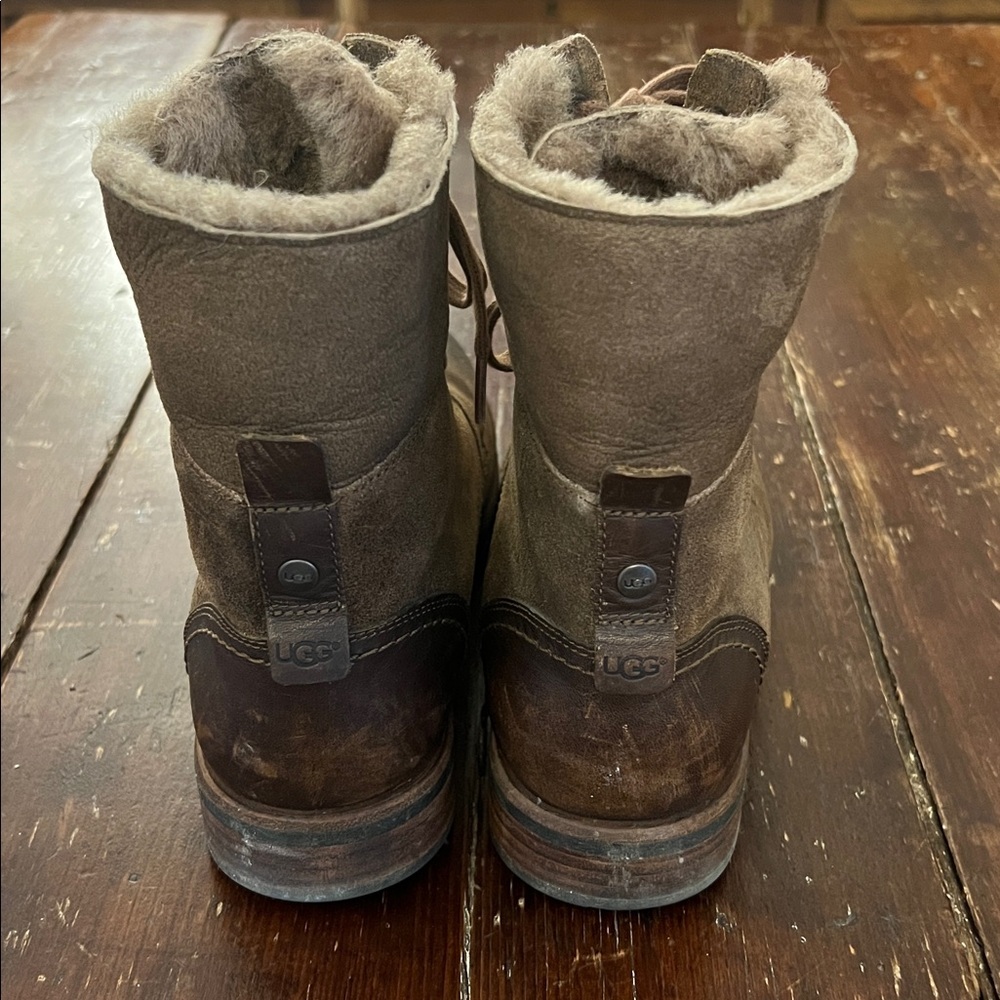Men's Ugg Larus Boots Chestnut​​ Size 8 - Picture 7 of 15